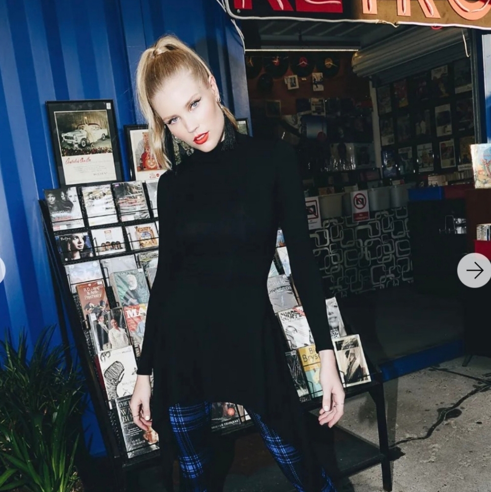 Blackmilk The Romancer Long Sleeve Top
